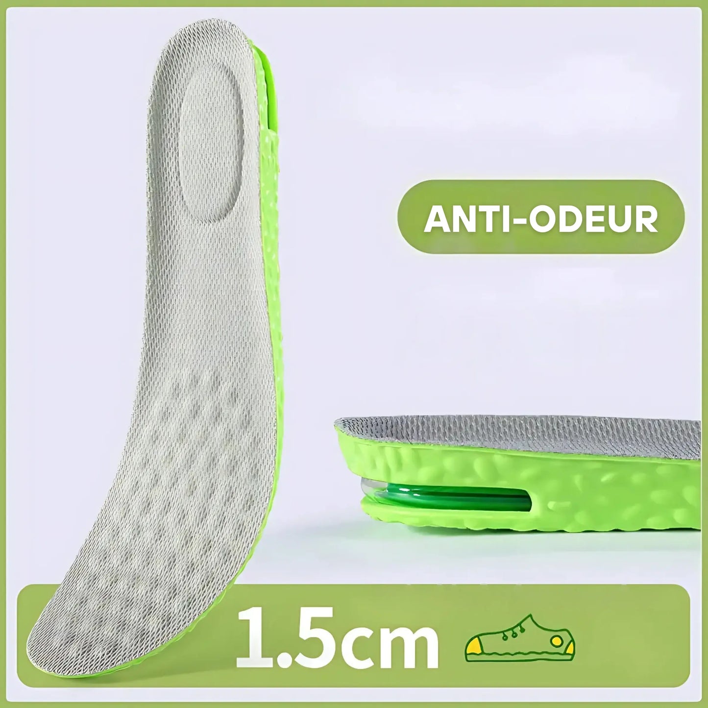 Airzen - Semelle gain de taille et confort