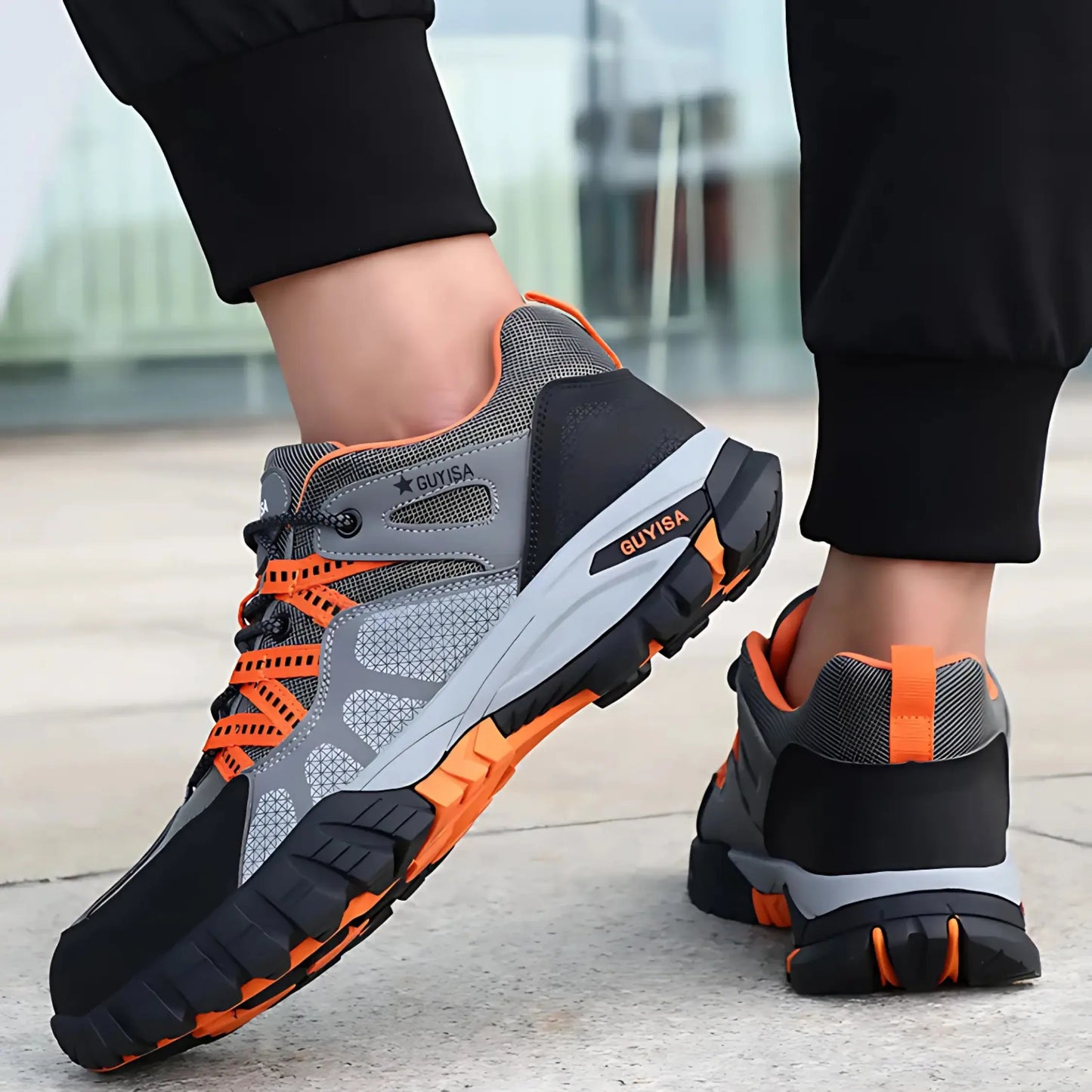 Baskets de travail à bout en acier pour hommes, chaussures de sécurité anti-perforation, bottes à la mode, indestructibles, nouvelle collection 2023