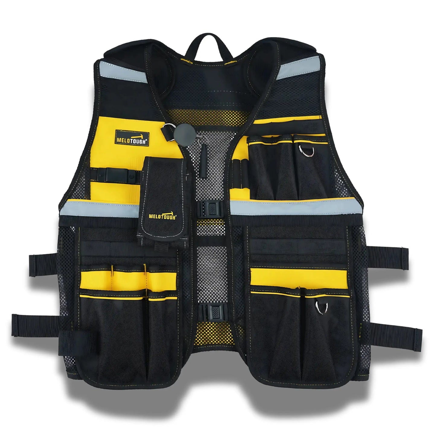 MELOTOUGH – Gilet à outils professionnel respirant et réglable