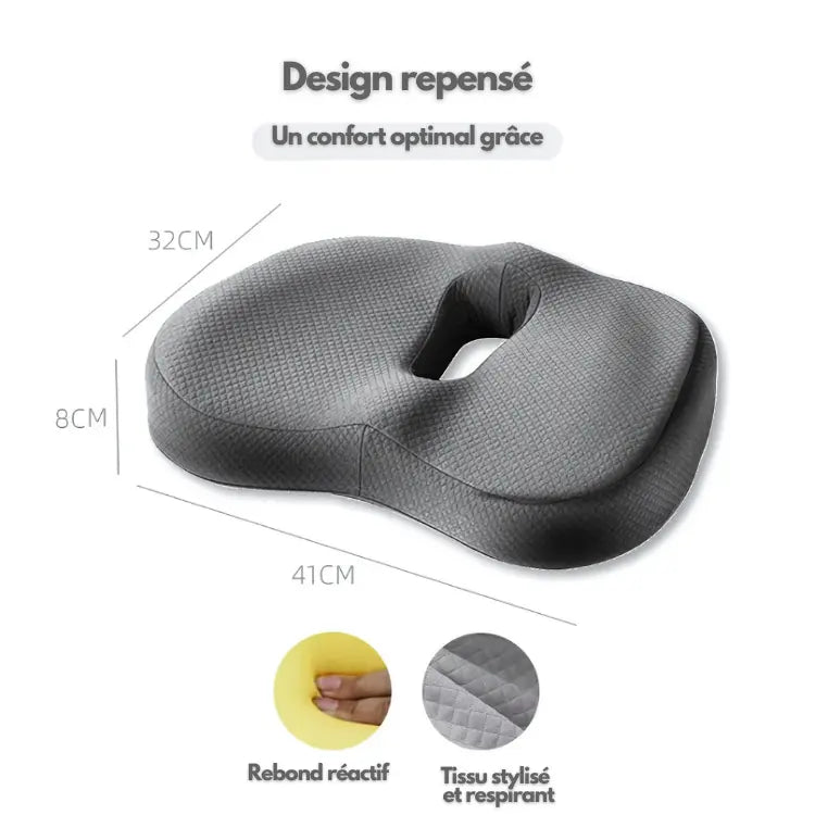 Ferns | Coussin Dossier et Siège Orthopédique TravailZen  