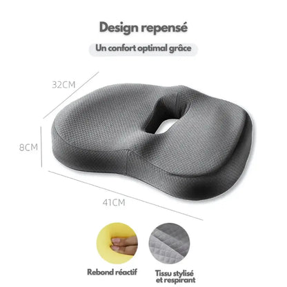 Ferns | Coussin Dossier et Siège Orthopédique TravailZen  