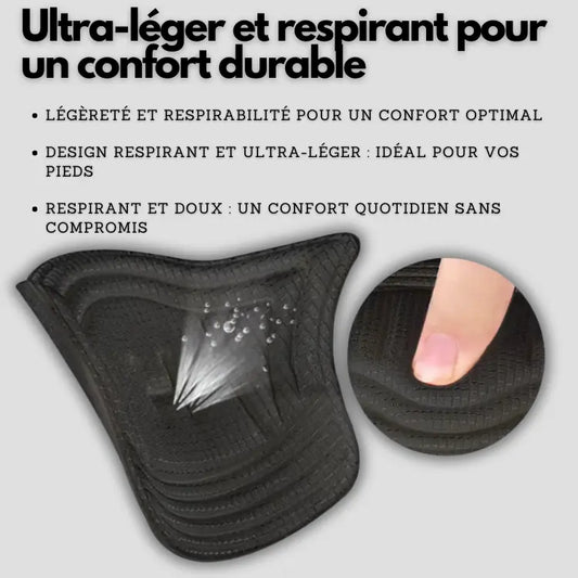 HeelFit : Coussinets de talon adhésifs TravailZen  