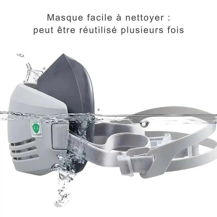 Masque de protection respiratoire ergonomique PM2.5 TravailZen  