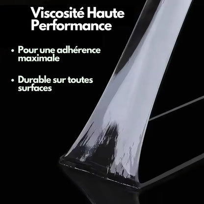 NANO : Adhésif Lavable Double Face TravailZen  