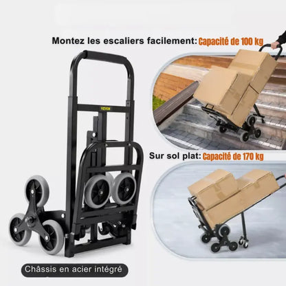 VEVOR Chariots de Manutention pour Escaliers TravailZen  