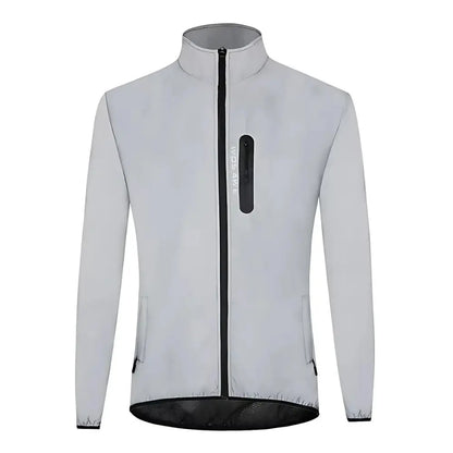 Veste Haute Visibilité au Travail Légère WOSAWEL Blanche sans capuche avec confort confortable curit haute mouvement pour protection respirant tailles travail veste visibilit vous wosawel