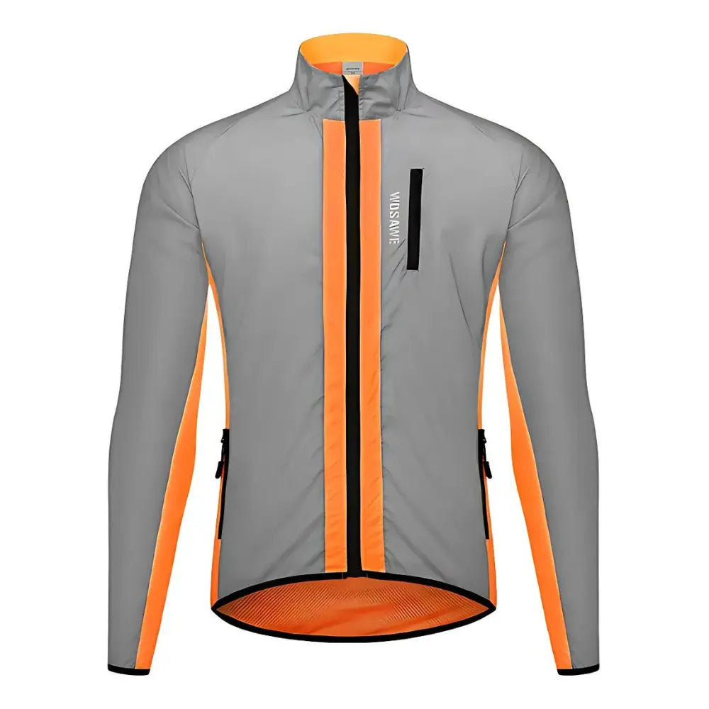 Veste Haute Visibilité au Travail Légère WOSAWEL Orange sans capuche avec confort confortable curit haute mouvement pour protection respirant tailles travail veste visibilit vous wosawel