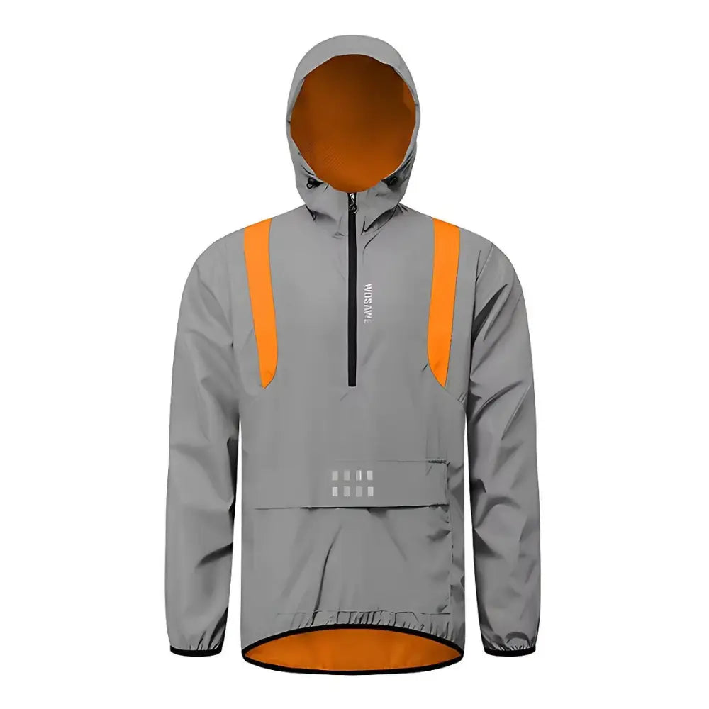 Veste Haute Visibilité au Travail Légère WOSAWEL Orange avec capuche avec confort confortable curit haute mouvement pour protection respirant tailles travail veste visibilit vous wosawel