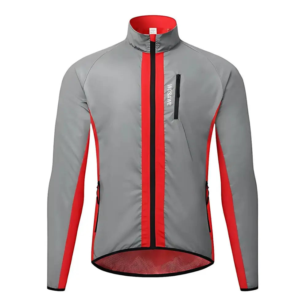 Veste Haute Visibilité au Travail Légère WOSAWEL Rouge sans capuche avec confort confortable curit haute mouvement pour protection respirant tailles travail veste visibilit vous wosawel