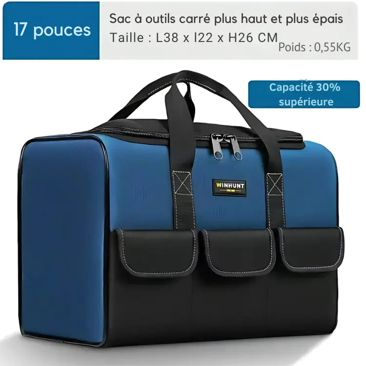 WinHunt - Sac à outils multifonctions avec poignée TravailZen  