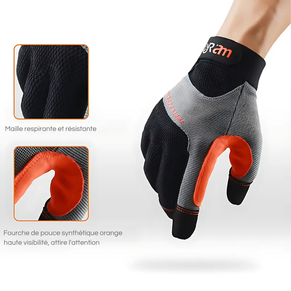 Gants de Travail Tactiles Foram - Protection & Précision Maximales foram gants pour tactiles travail